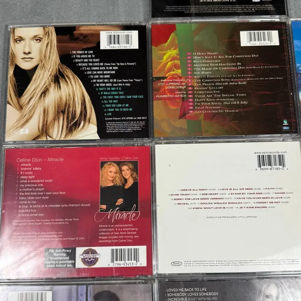 Celine Dion Lot of 10